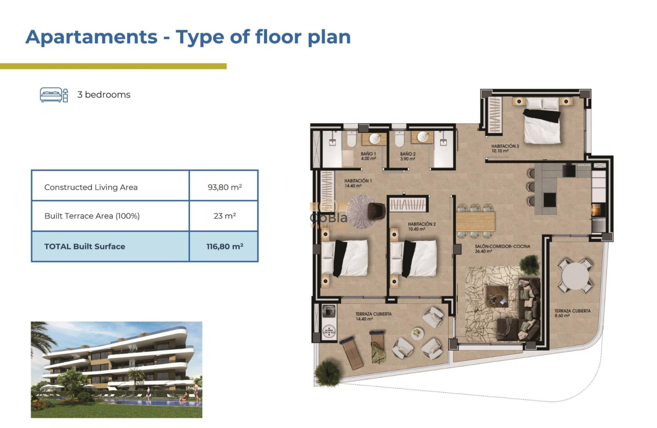 Neue Gebäude - Apartment - Orihuela Costa - Punta Prima