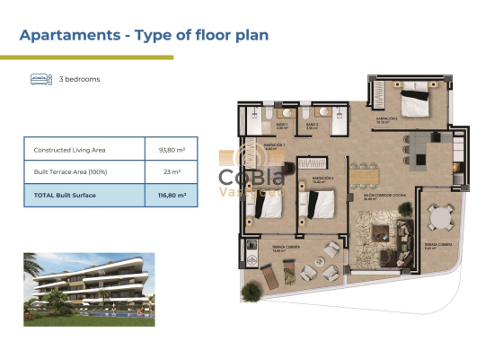 Neue Gebäude - Apartment - Orihuela Costa - Punta Prima