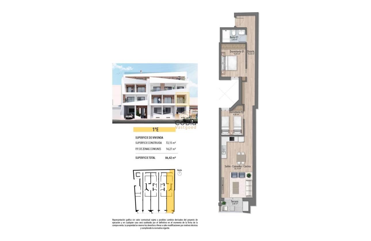 New Build - Apartment - Torrevieja - Playa del Cura