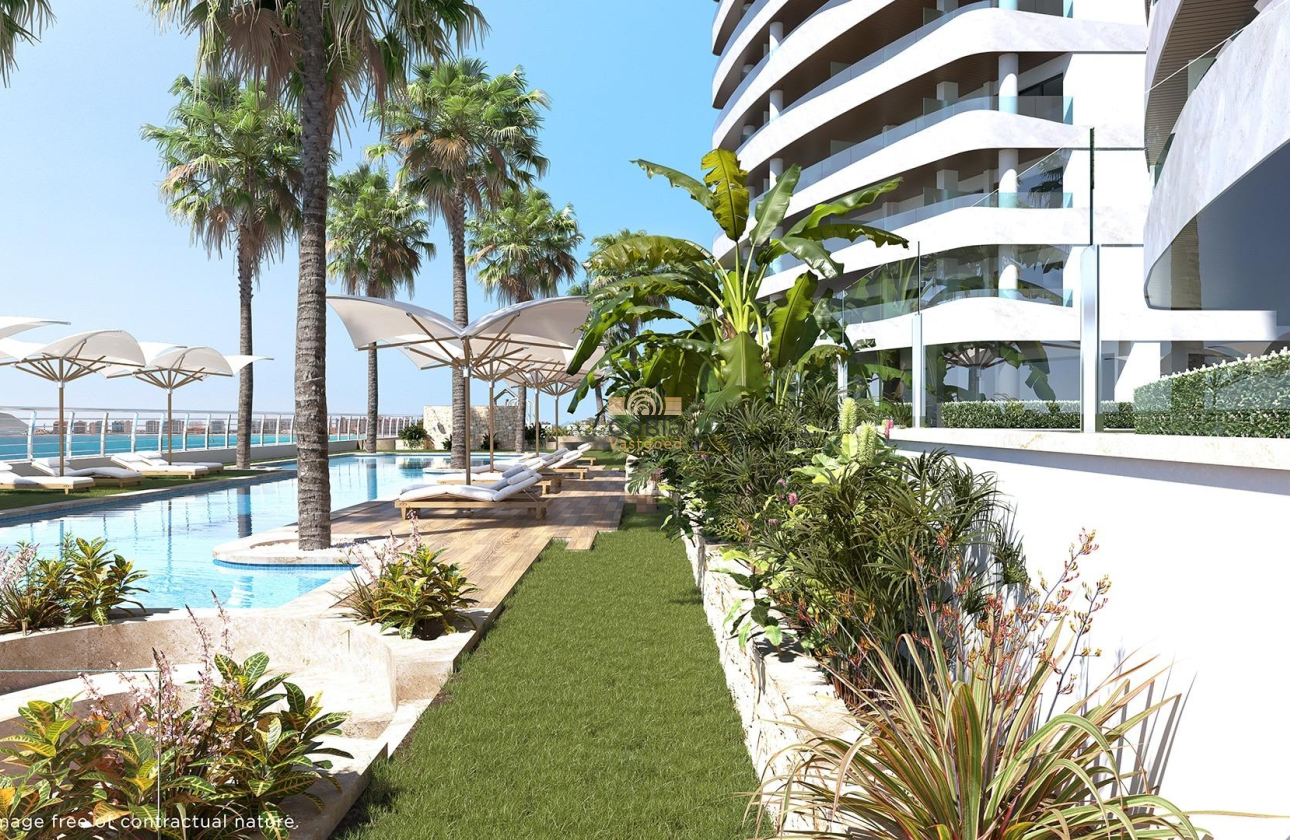 Nieuwbouw Woningen - Appartement - La Manga del Mar Menor - 1ª Linea Del Mar Mediterraneo