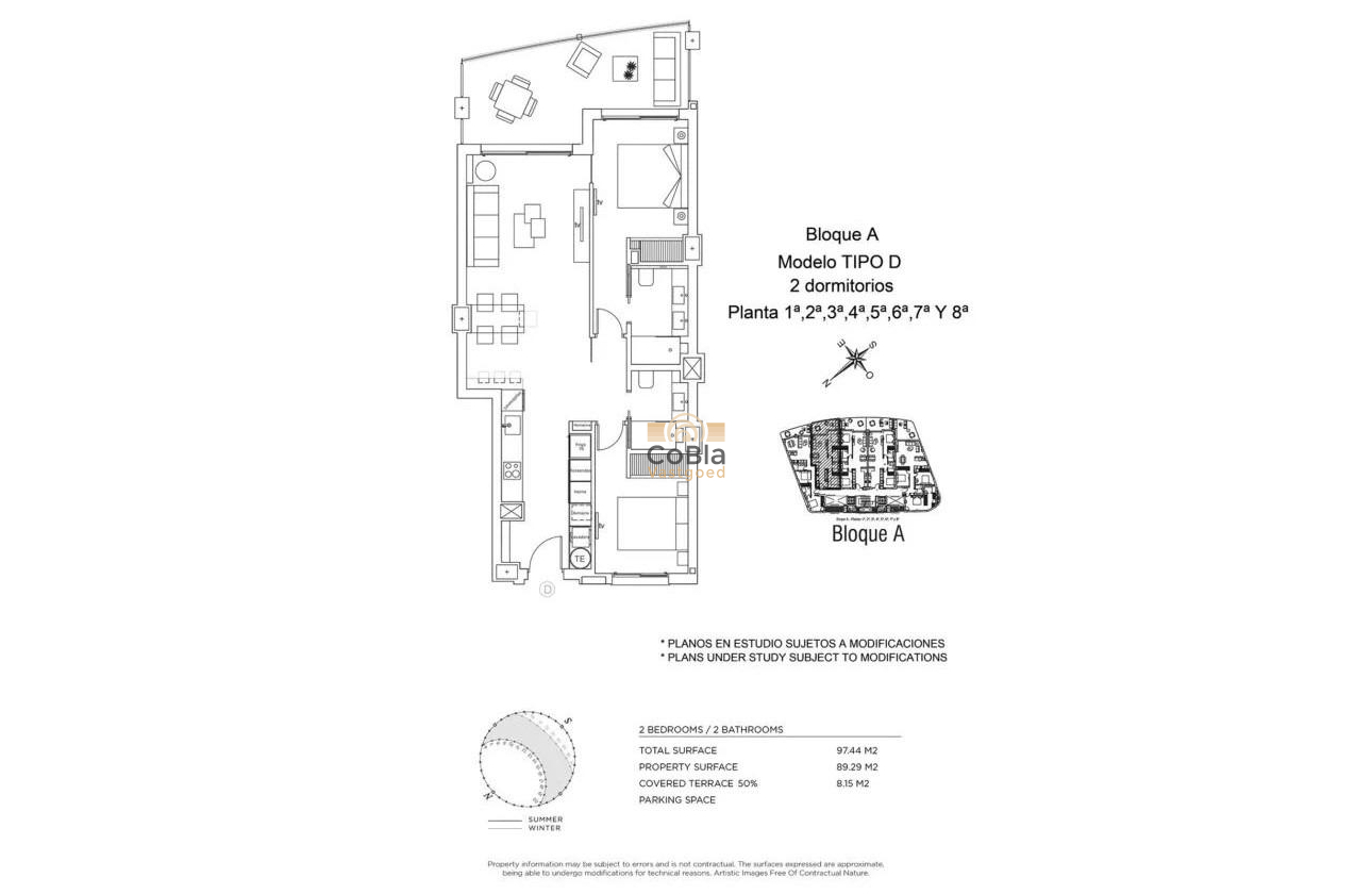 Nieuwbouw Woningen - Appartement - La Manga del Mar Menor - 1ª Linea Del Mar Mediterraneo