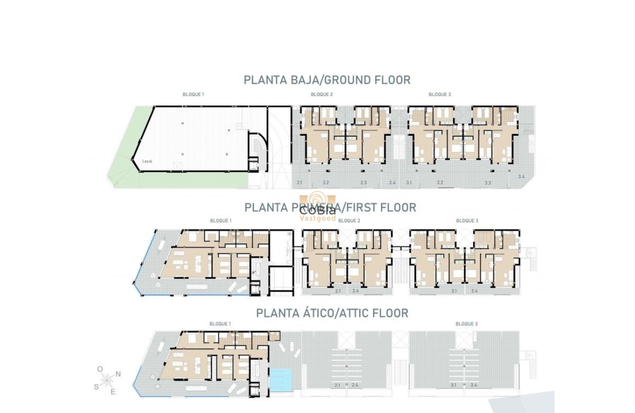 Nieuwbouw Woningen - Bungalow - Pilar de la Horadada