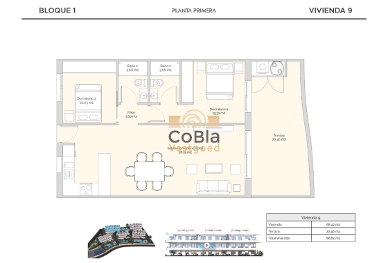 Nouvelle construction - Apartment - Finestrat - Puig Campana Golf