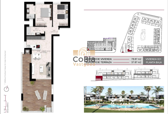 Nieuwbouw Woningen - Bungalow - Ciudad Quesada - Lo Marabú