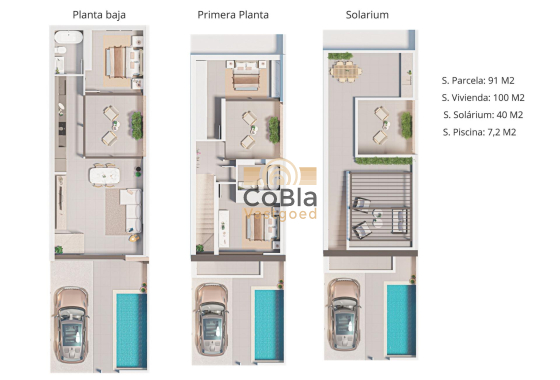 Nieuwbouw Woningen - Herenhuis - San Pedro del Pinatar - Pueblo