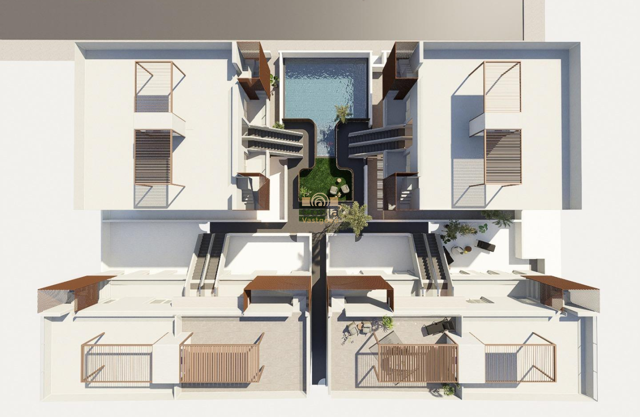 Nieuwbouw Woningen - Bungalow - Pilar de la Horadada - pueblo