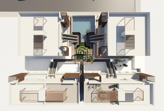 Nieuwbouw Woningen - Bungalow - Pilar de la Horadada - pueblo