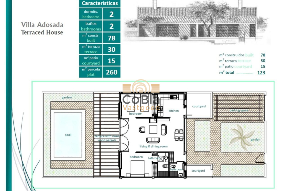 Nouvelle construction - Maison de ville - Sucina - Peraleja Golf
