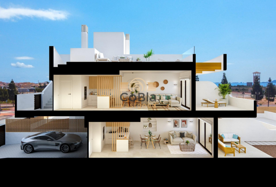 Neue Gebäude - Bungalow - Los Alcazares - Serena Golf