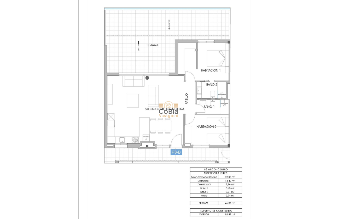 Nieuwbouw Woningen - Penthouse - Villajoyosa - Cala de Finestrat