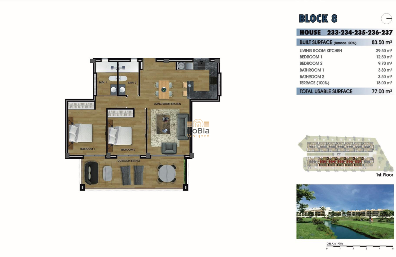 Neue Gebäude - Apartment - Los Alcazares - La Serena Golf