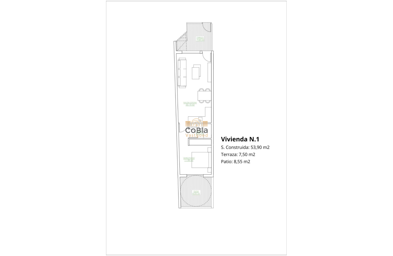 Nieuwbouw Woningen - Bungalow - San Pedro del Pinatar - Los Antolinos