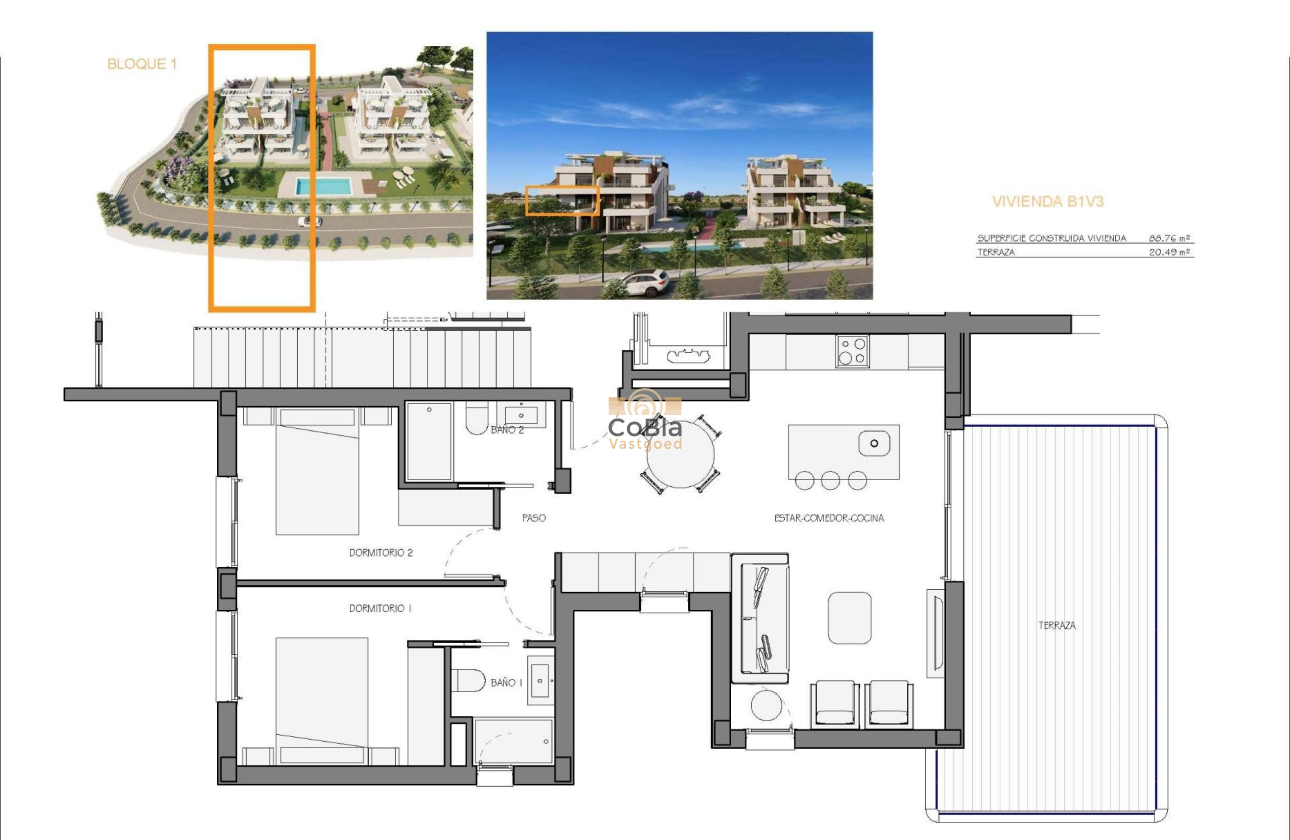 Nouvelle construction - Apartment - Fuente Álamo - Hacienda del Alamo