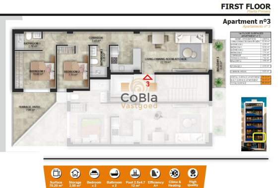 New Build - Apartment - Torrevieja - Playa del Acequión