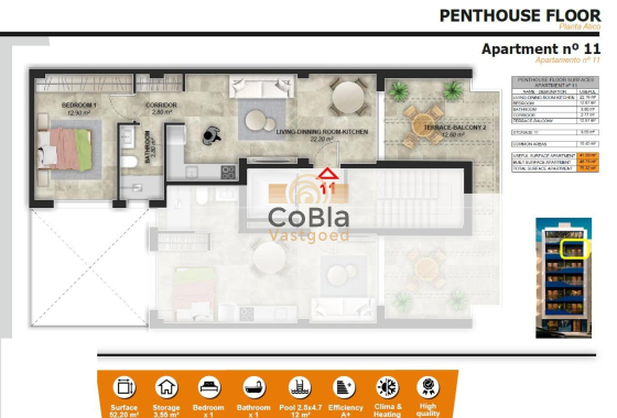 New Build - Penthouse - Torrevieja - Playa del Acequión