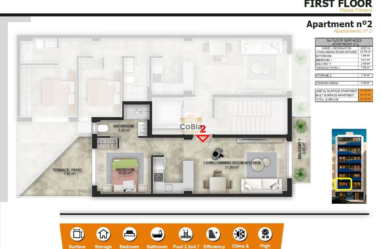 Nieuwbouw Woningen - Appartement - Torrevieja - Playa del Acequión