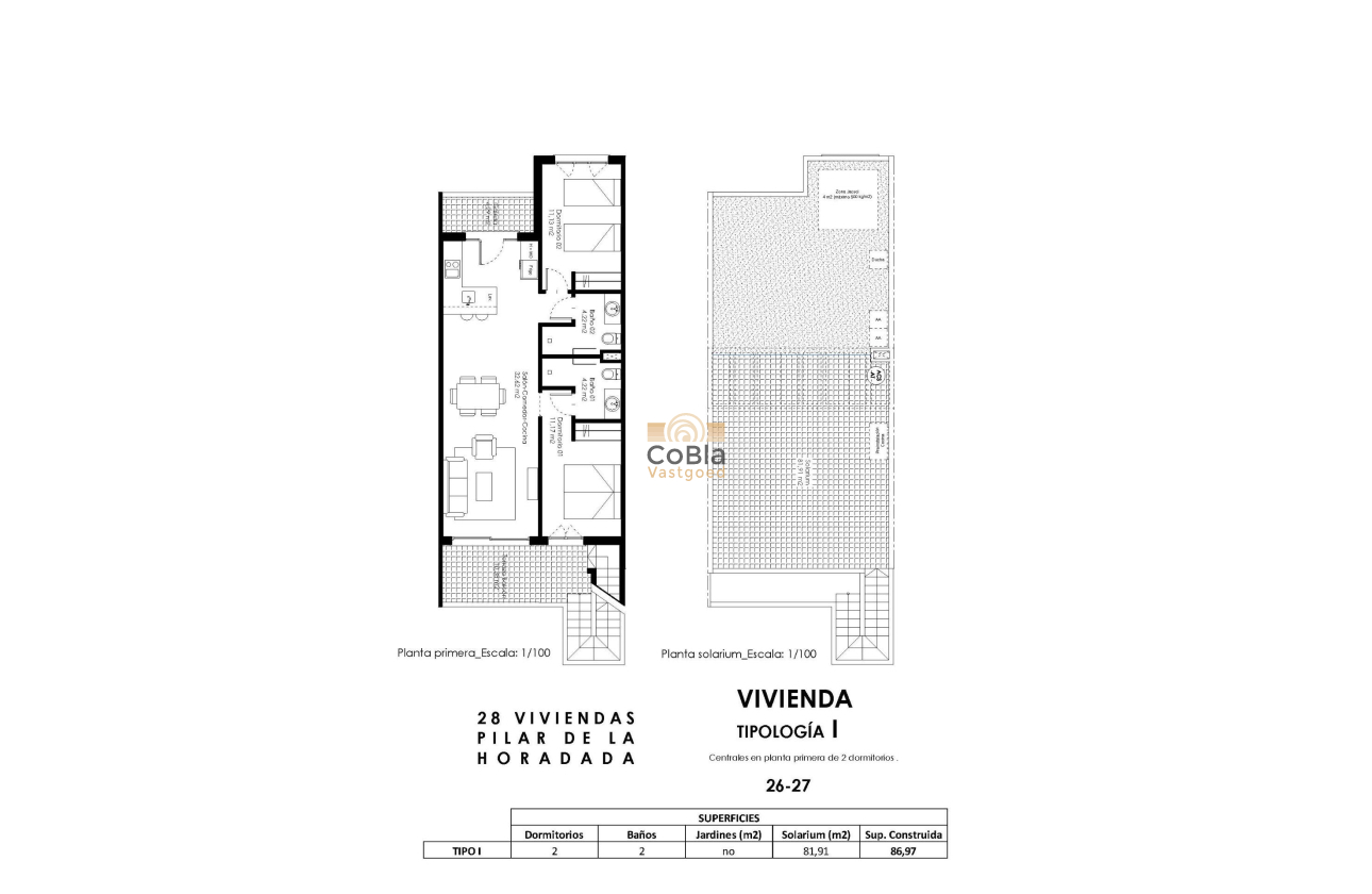 Nieuwbouw Woningen - Bungalow - Pilar de la Horadada - pueblo