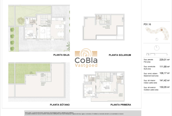 Nieuwbouw Woningen - Villa - Torre Pacheco - Santa Rosalía