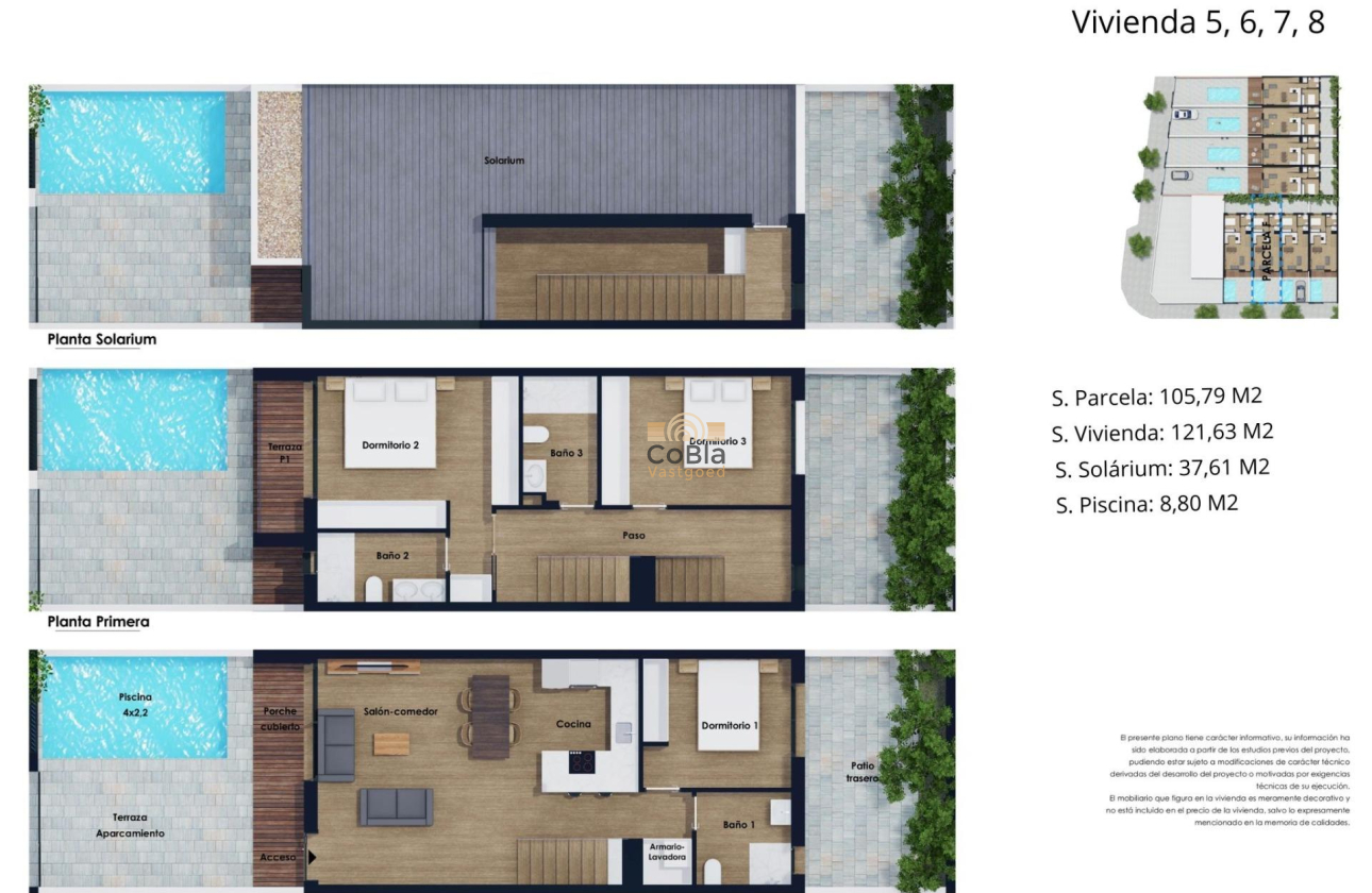 Nieuwbouw Woningen - Herenhuis - Pilar de la Horadada - Lo Monte