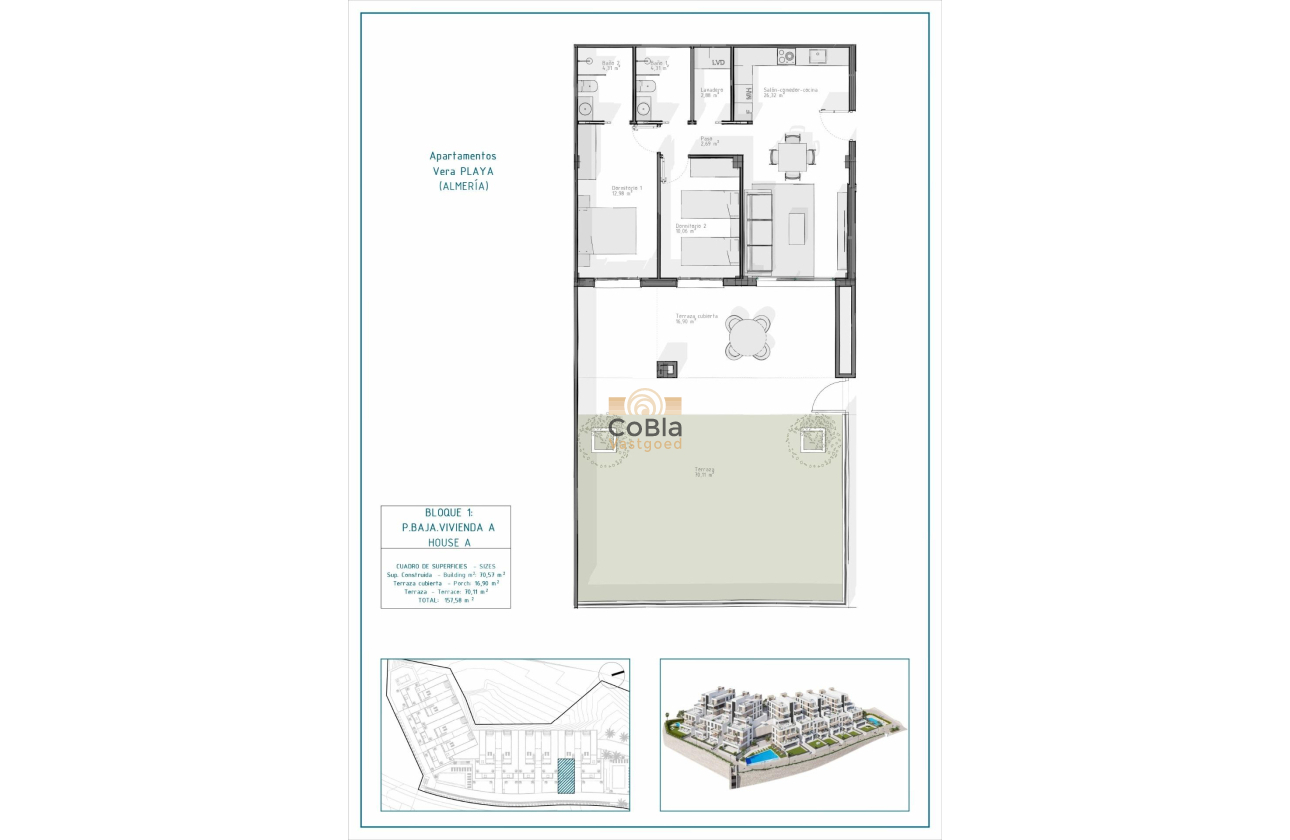 Nieuwbouw Woningen - Appartement - Vera - Pueblo Salinas