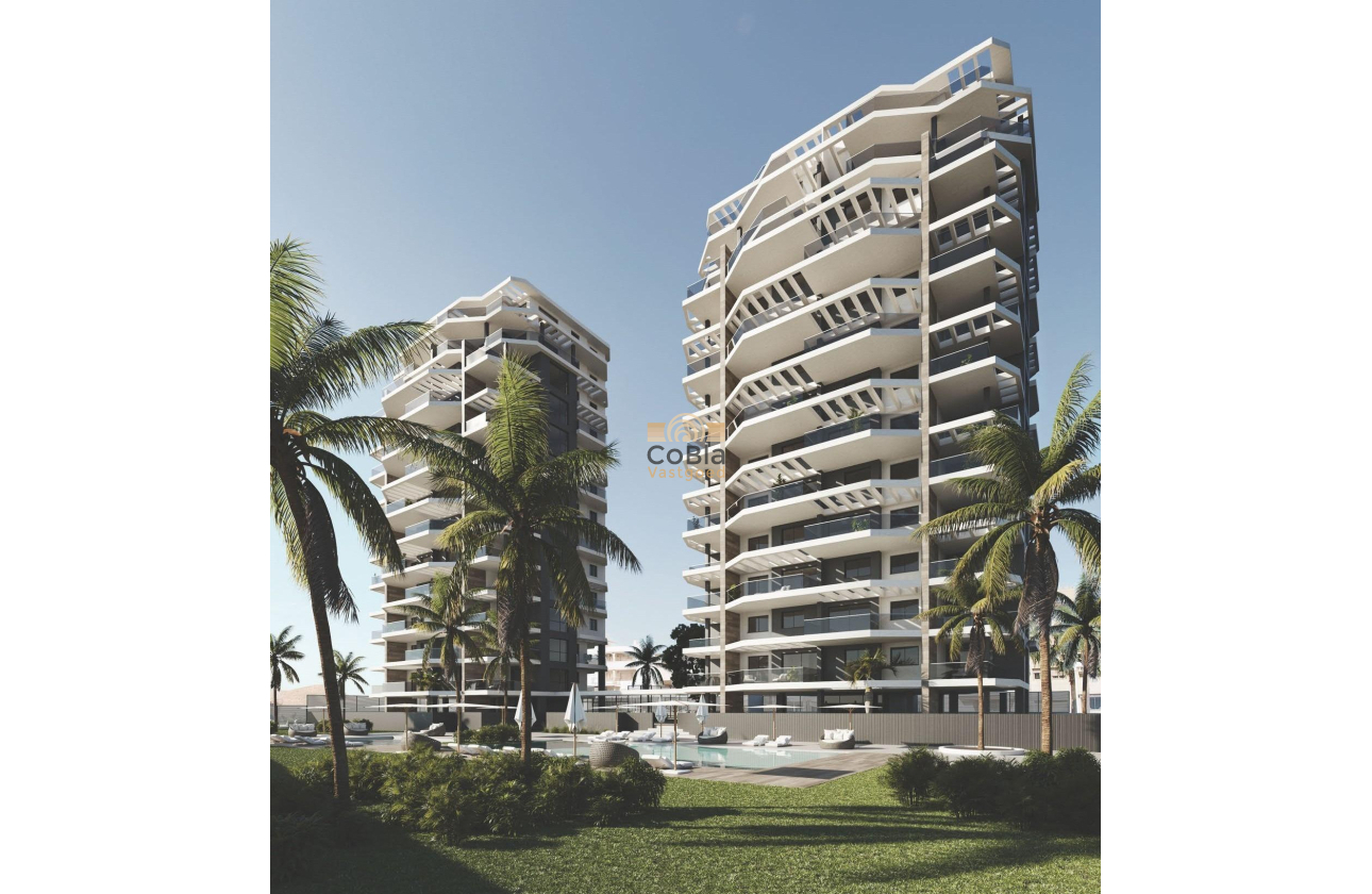 Nieuwbouw Woningen - Appartement - Calpe - Playa Cantal Roig