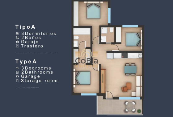 Nieuwbouw Woningen - Bungalow - San Pedro del Pinatar - Los Pinos