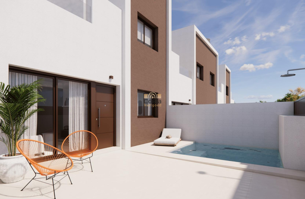 Nieuwbouw Woningen - Herenhuis - Pilar de la Horadada - Barrio los Segundas
