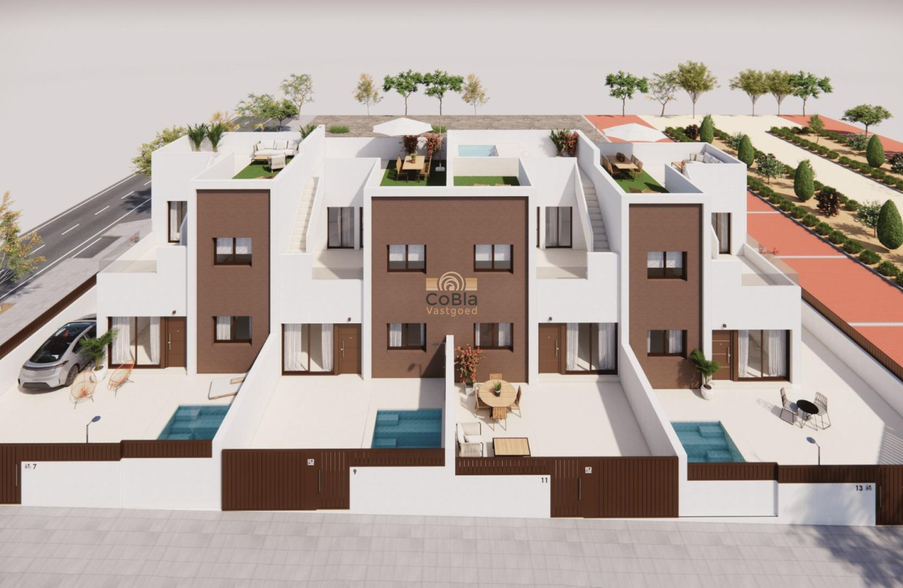 Nieuwbouw Woningen - Herenhuis - Pilar de la Horadada - Barrio los Segundas