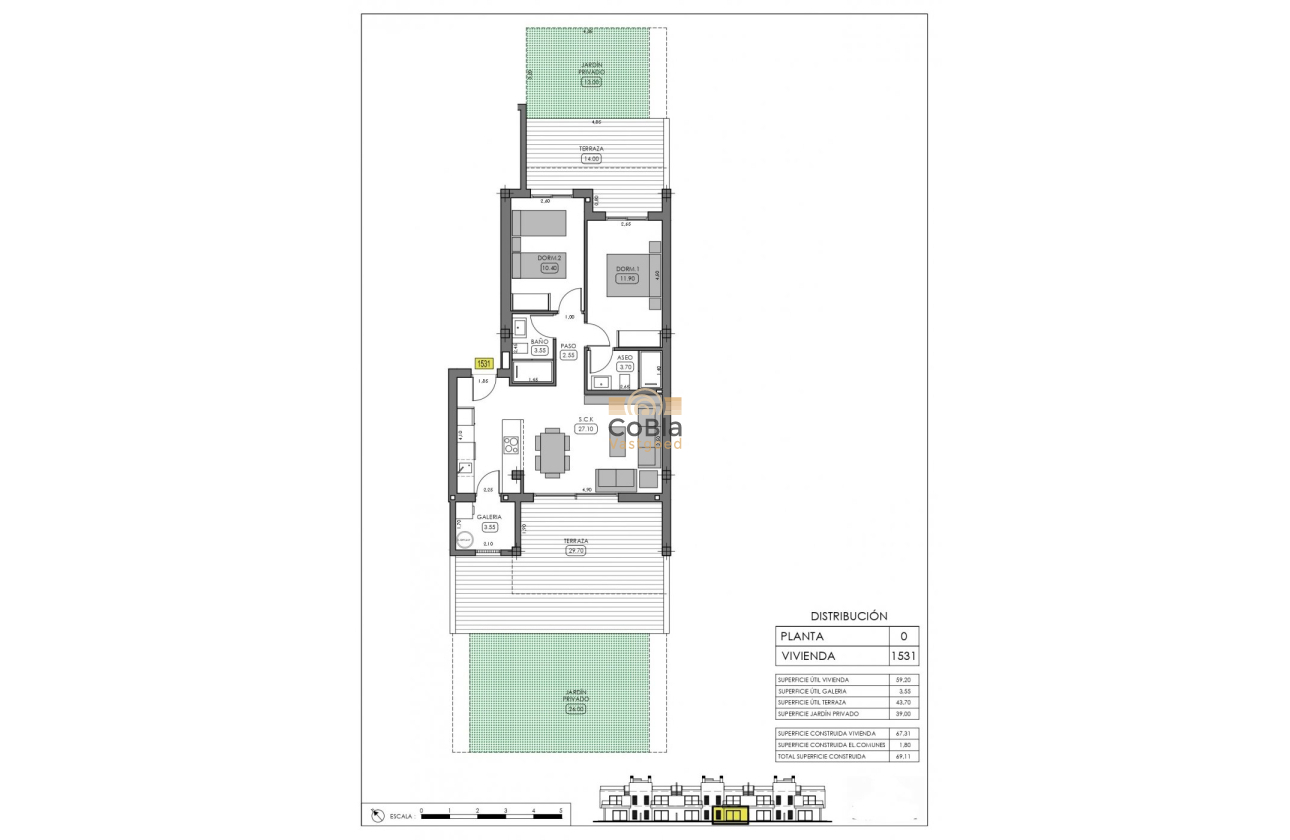 Nouvelle construction - Bungalow - Algorfa - La Finca Golf