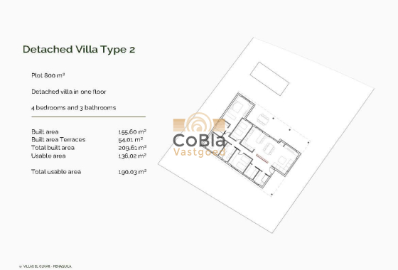 Nieuwbouw Woningen - Villa - Penaguila - El Olivar