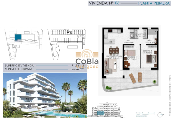 Nieuwbouw Woningen - Appartement - Pilar de la Horadada - Mil Palmeras