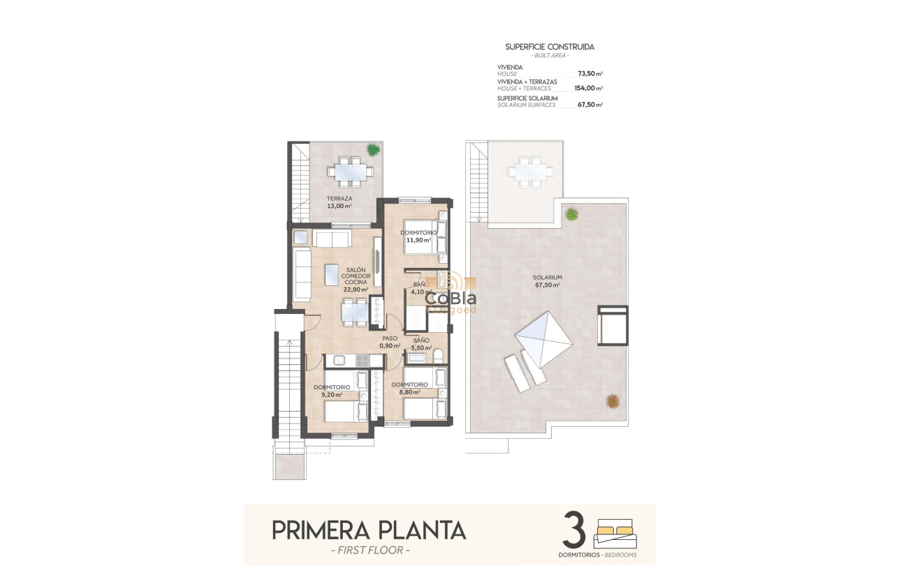 Nieuwbouw Woningen - Bungalow - San Miguel de Salinas - La Cañada