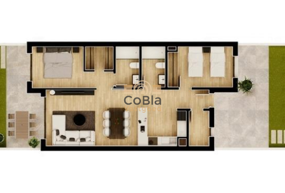 Nieuwbouw Woningen - Appartement - Monforte del Cid - Alenda Golf