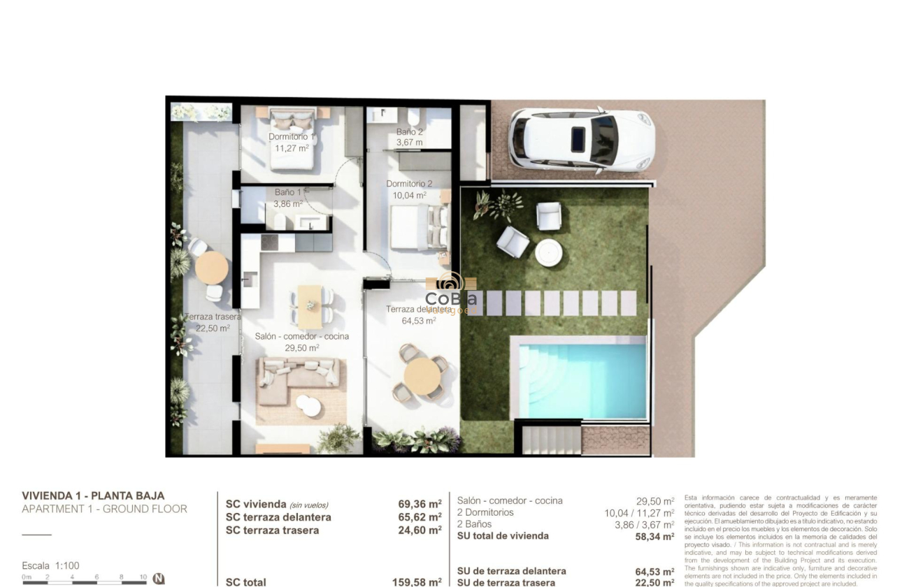 Nieuwbouw Woningen - Bungalow - San Pedro del Pinatar - Lo Pagan