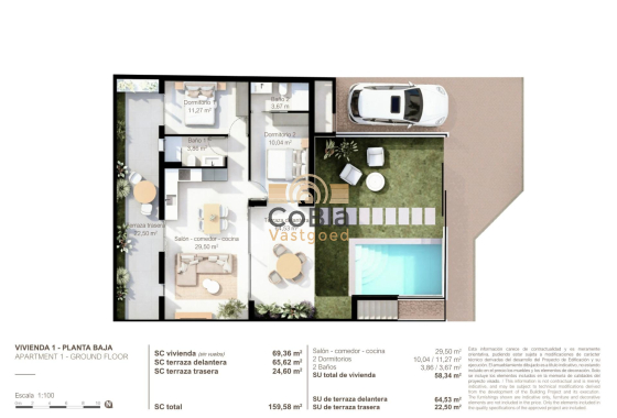 Nieuwbouw Woningen - Bungalow - San Pedro del Pinatar - Lo Pagan
