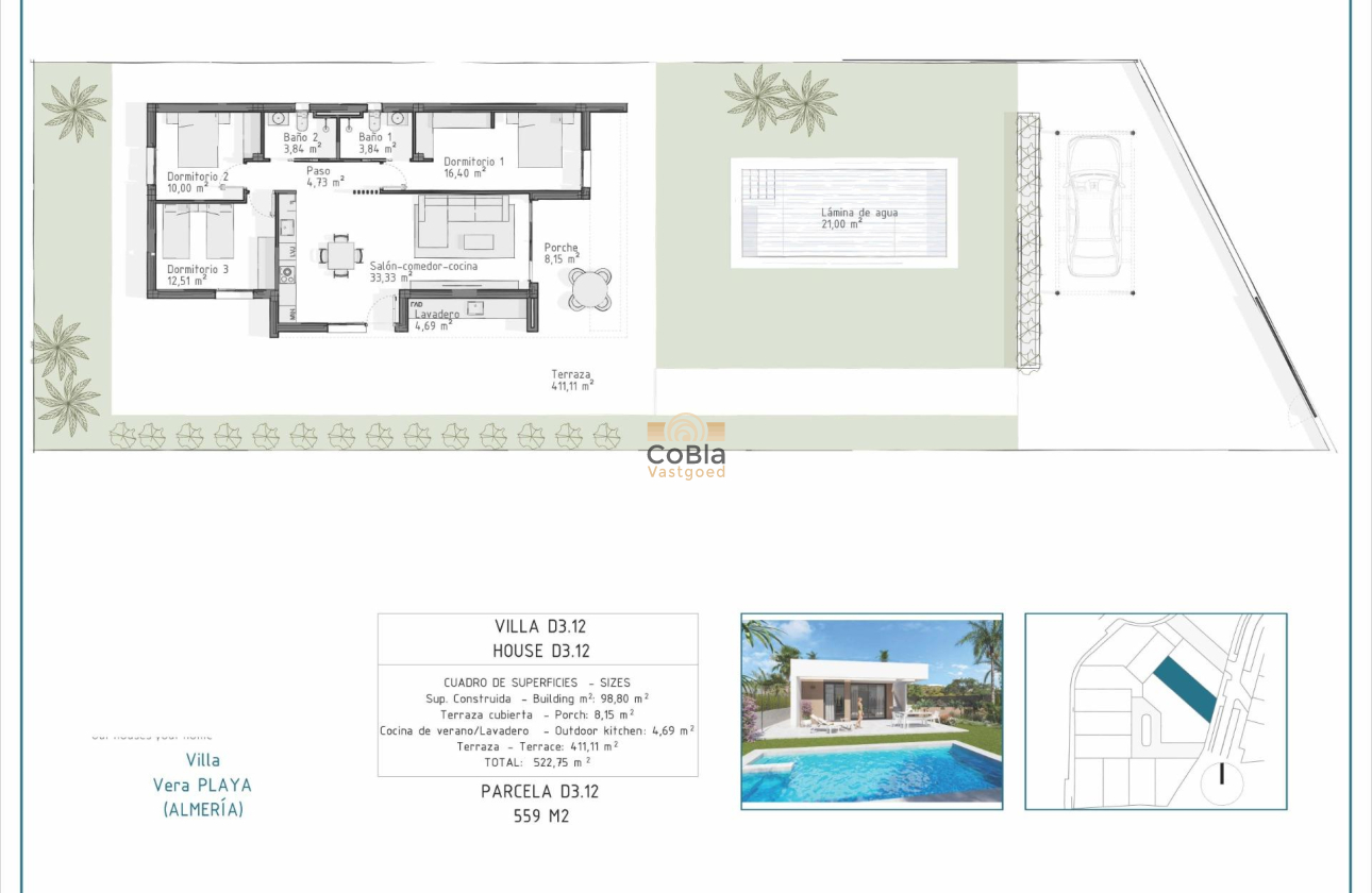 Nieuwbouw Woningen - Villa - Vera - Pueblo Salinas