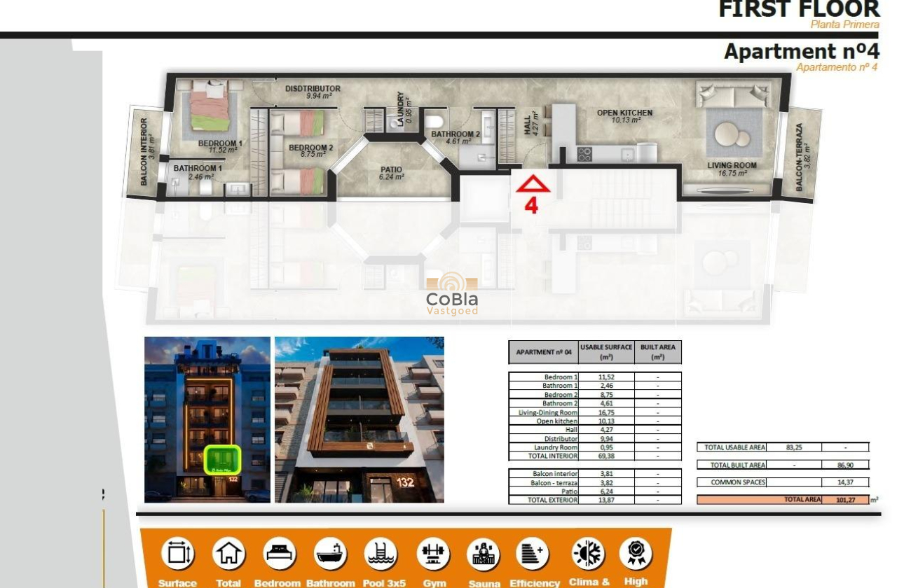 Nieuwbouw Woningen - Appartement - Torrevieja - Playa de El Cura