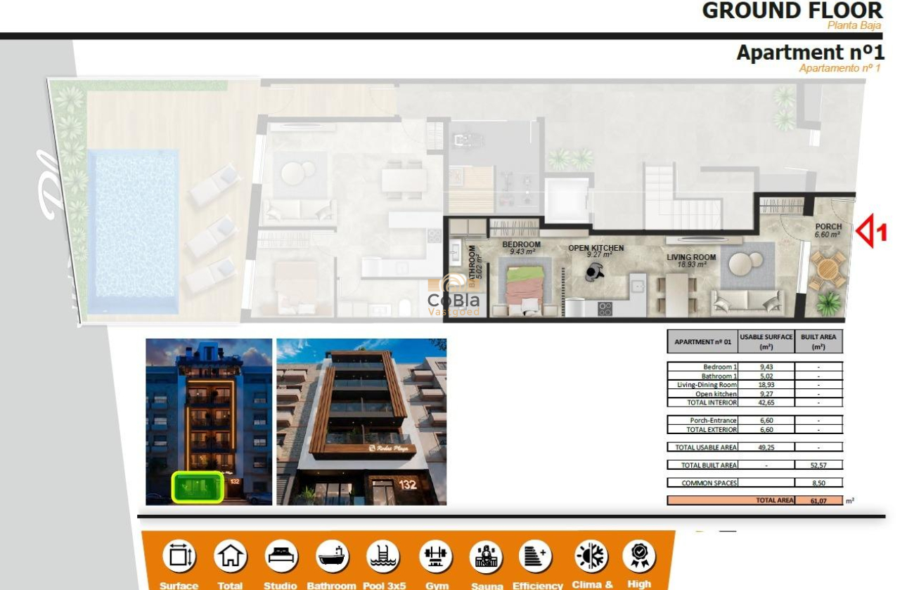 Neue Gebäude - Apartment - Torrevieja - Playa de El Cura