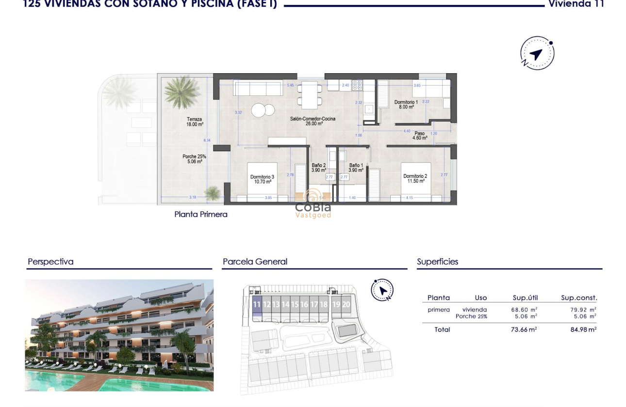 Nieuwbouw Woningen - Appartement - San Javier - Santiago De La Ribera