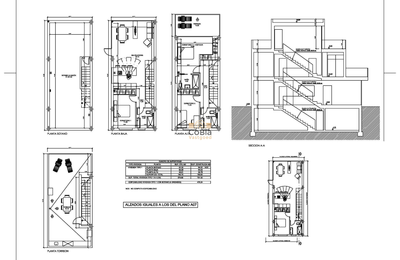 Nieuwbouw Woningen - Villa - Puerto de Mazarron - El Alamillo