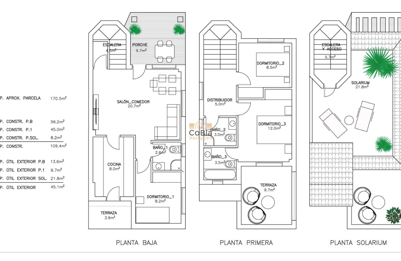 Nieuwbouw Woningen - Villa - San Fulgencio - El Oasis