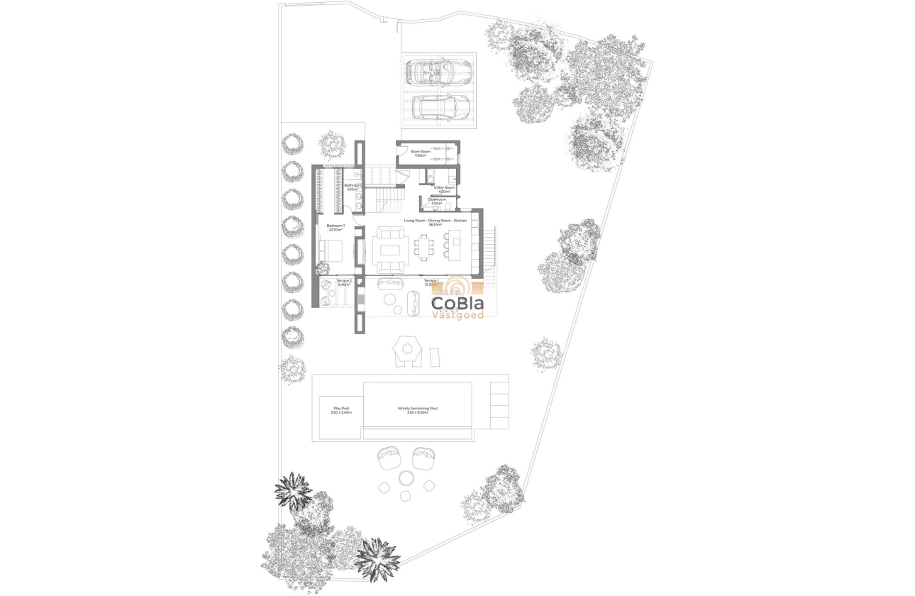 Nieuwbouw Woningen - Villa - Cuevas Del Almanzora - Desert Springs Golf Club
