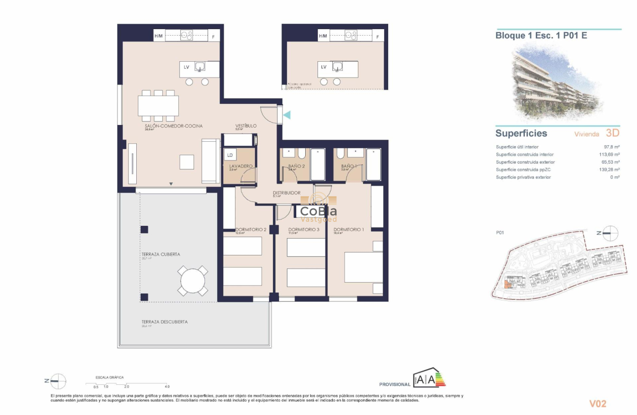 Nieuwbouw Woningen - Appartement - Denia - Playa de La Almadraba