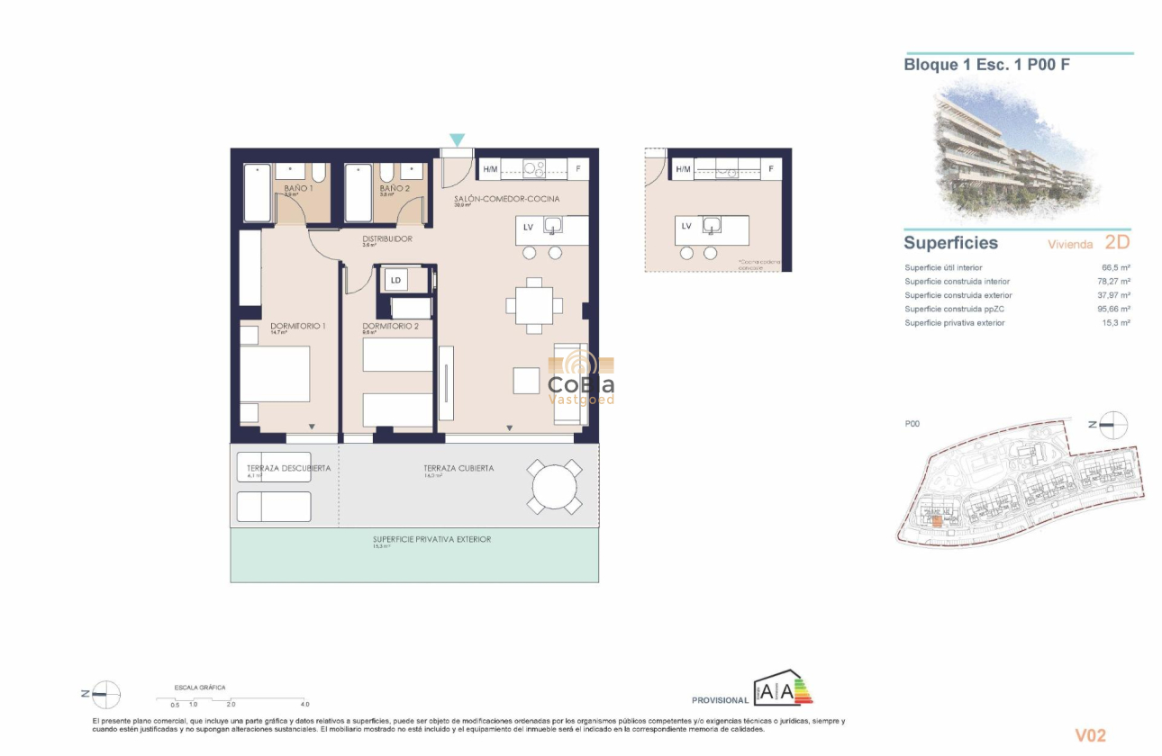 Nieuwbouw Woningen - Ground floor apartment - Denia - Playa de La Almadraba