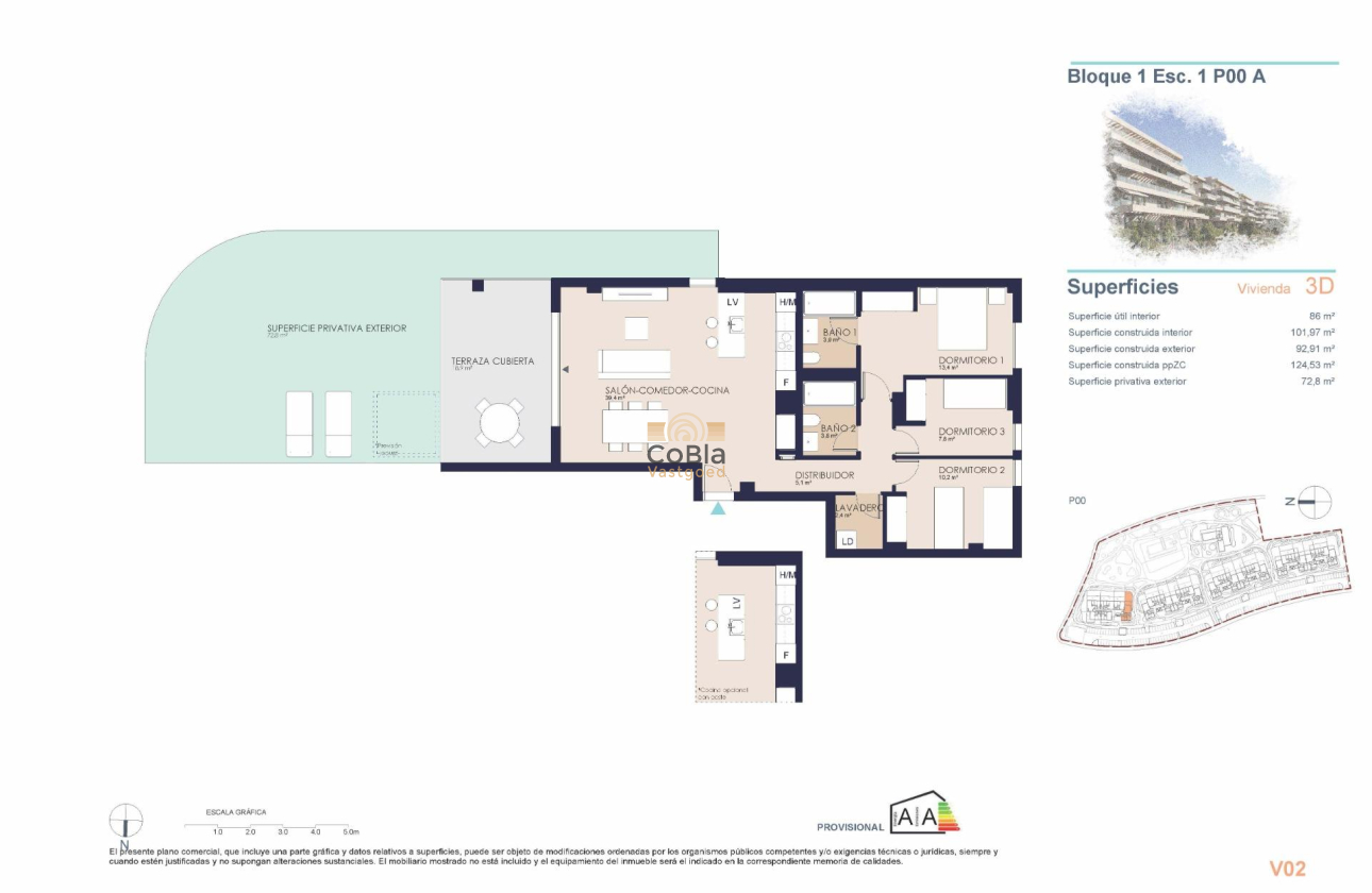 Nieuwbouw Woningen - Ground floor apartment - Denia - Playa de La Almadraba