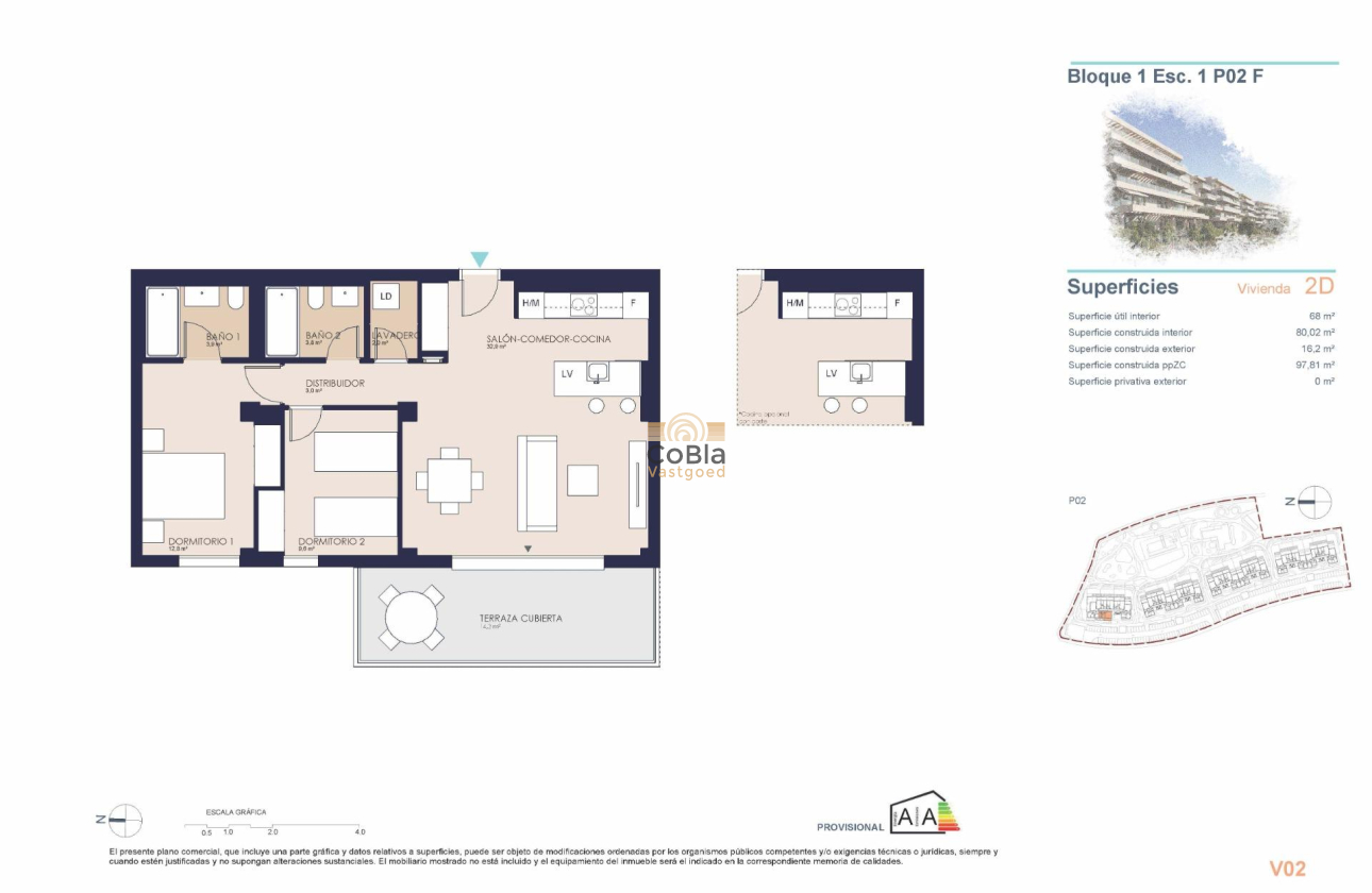 Nieuwbouw Woningen - Appartement - Denia - Playa de La Almadraba