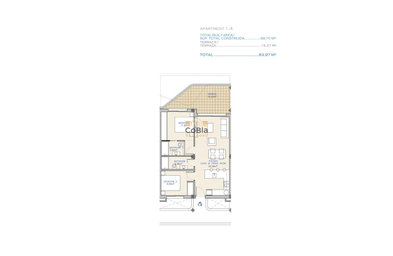 Neue Gebäude - Apartment - Los Alcazares - Serena Golf