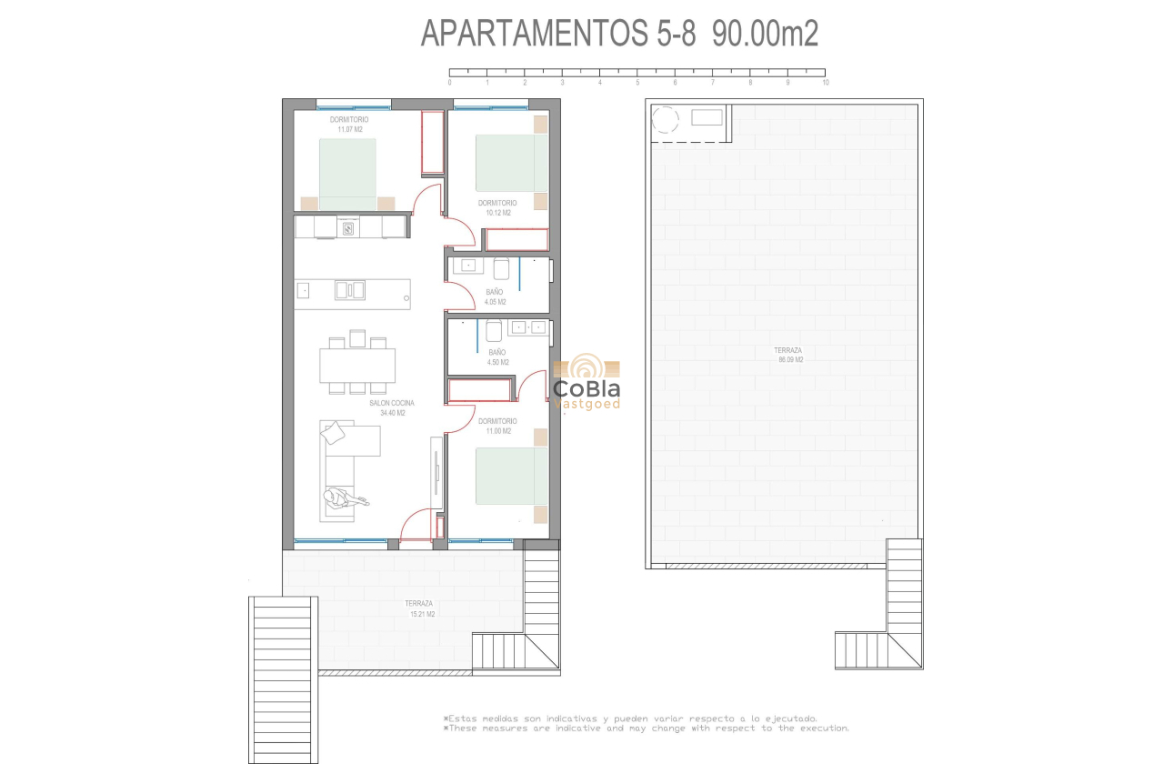 Nieuwbouw Woningen - Bungalow - Pilar de la Horadada - Parque del Mediterraneo