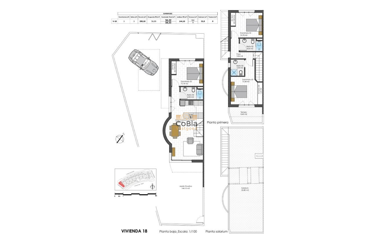 Nieuwbouw Woningen - Herenhuis - Pilar de la Horadada
