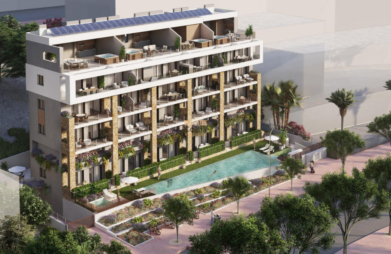 Nieuwbouw Woningen - Appartement - Villajoyosa - Puntes del Moro